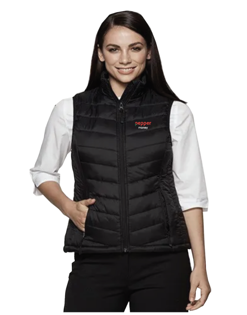 Picture of Pepper Money Ladies Puffer Vest